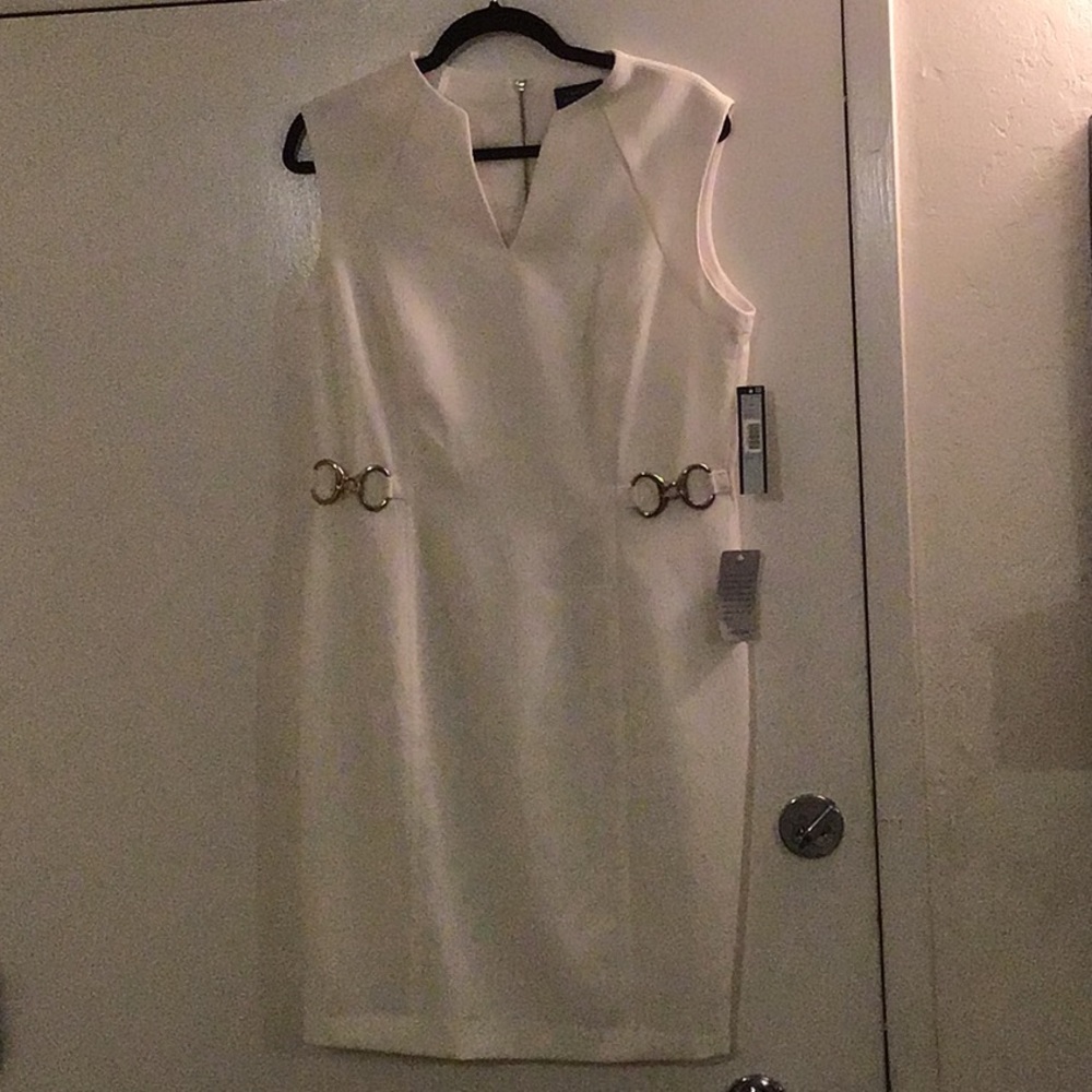 Off white Tahari dress